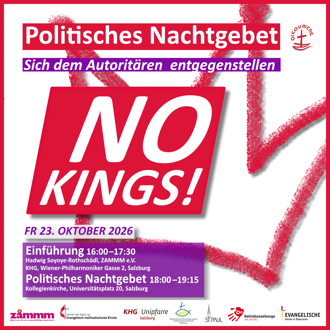 Politisches Nachtgebet: No Kings